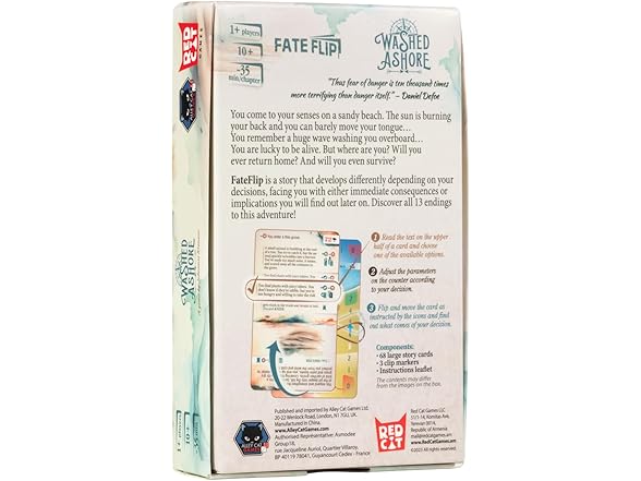 Alley Cat Games Washed Ashore - Strategy Game