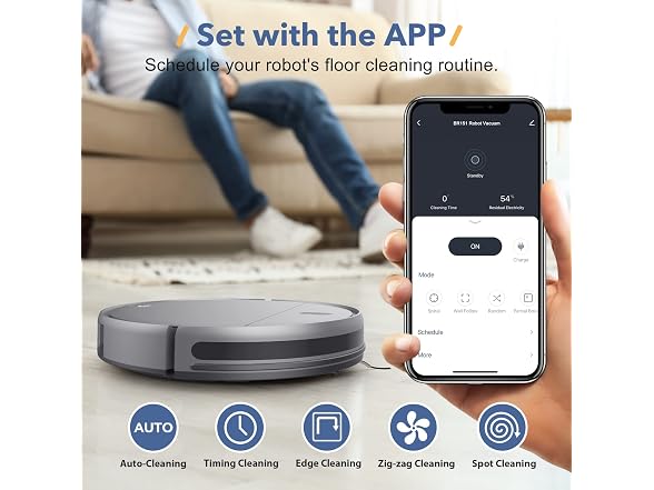 MAMNV Robot Vacuum and Mop Combo