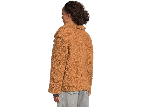 UGG Womens Gertrude Short Teddy Coat