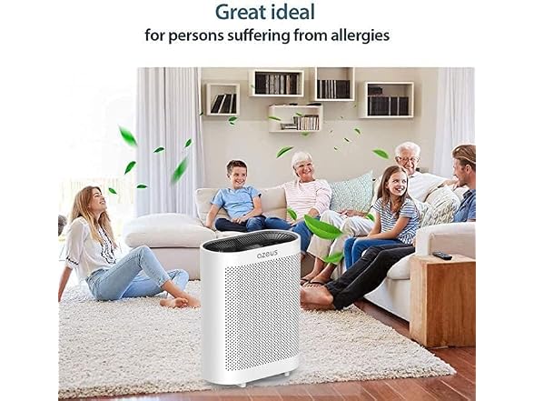 AZEUS 2-Pack Large Room Air Purifier