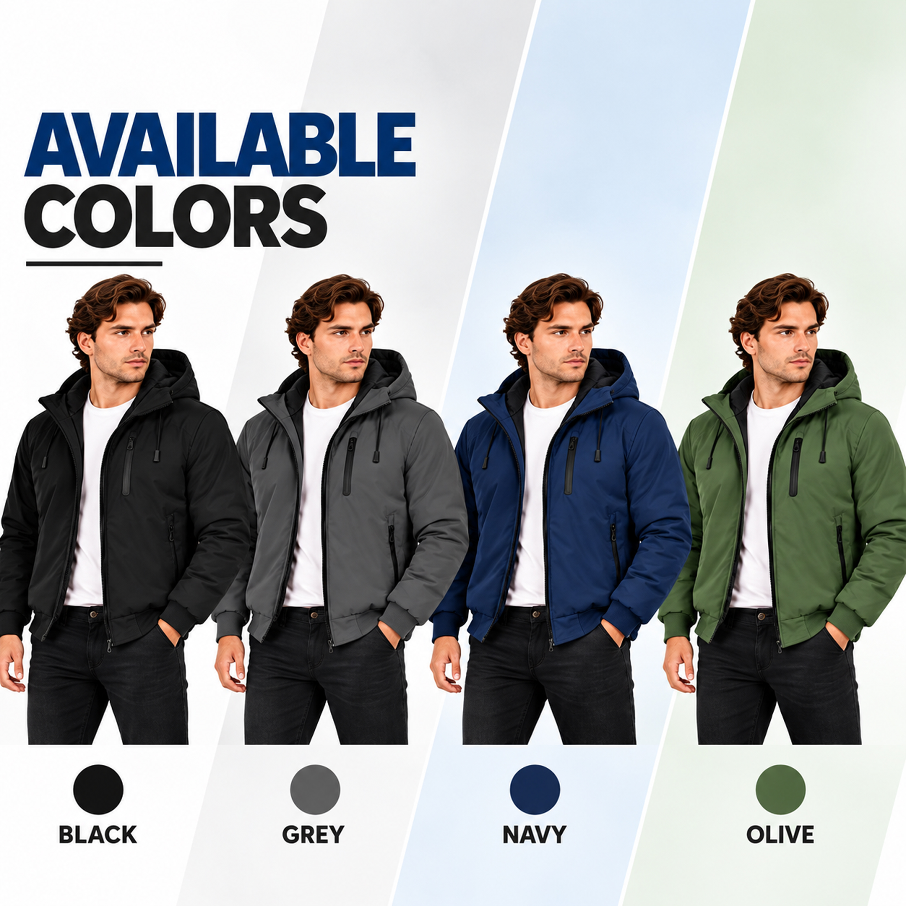 Mens Heavyweight Tech Jacket - Gallery 34