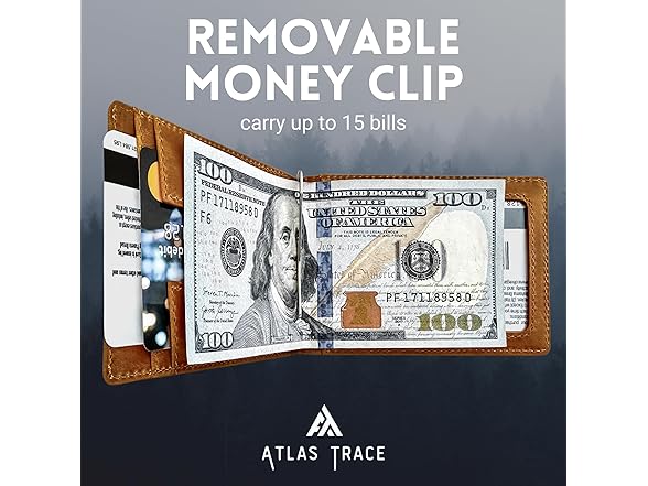 Atlas Trace Minimalist Wallet RFID