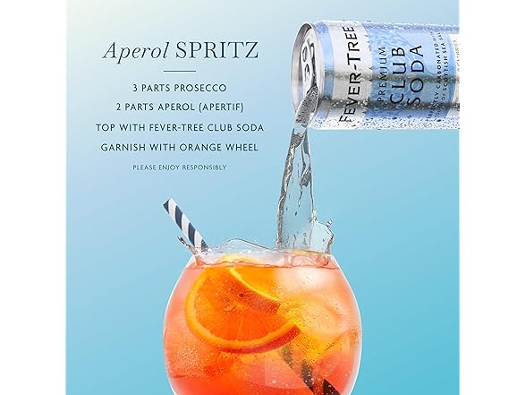 8PK Fever-Tree Club Soda – Premium Zero Cal