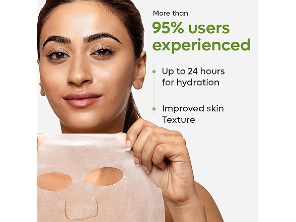 mCaffeine Green Tea Sheet Mask