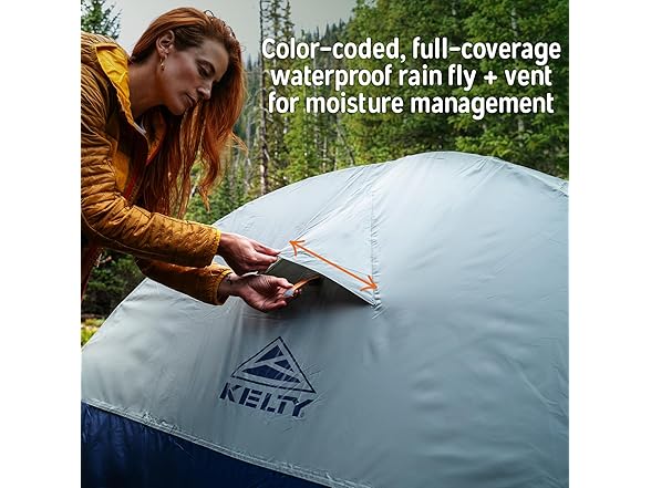 Kelty Late Start 4P Backpacking Tent