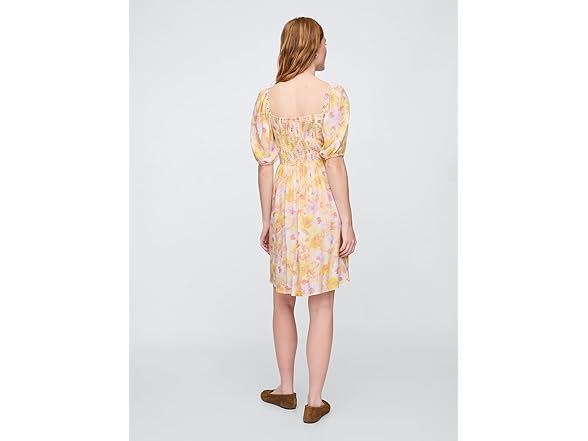 GAP Women Sweetheart Woven Mini Dress