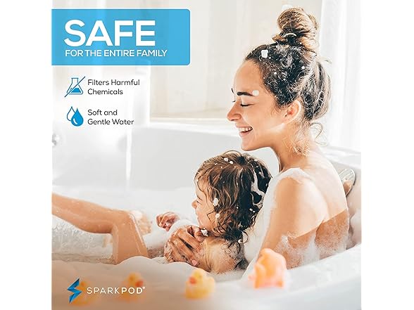 23-Stage Filtered Shower Head 3-Spray