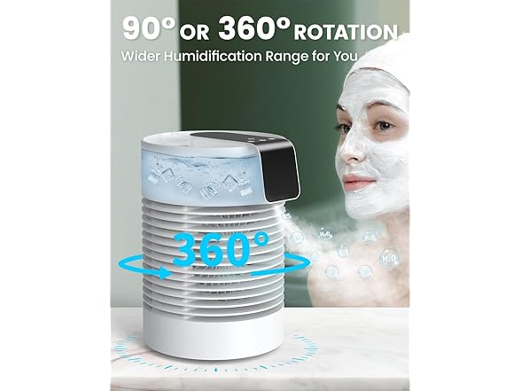 hifresh Mini Portable Air Conditioner, 9"