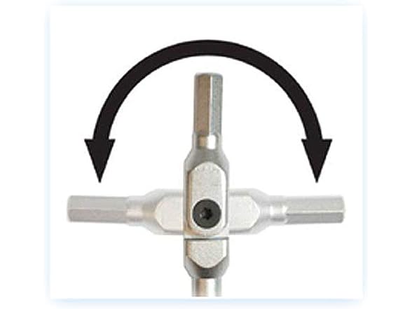 Bondus 00022 Set 10 Chrome Torx Hex Pro Wrench T15-T55