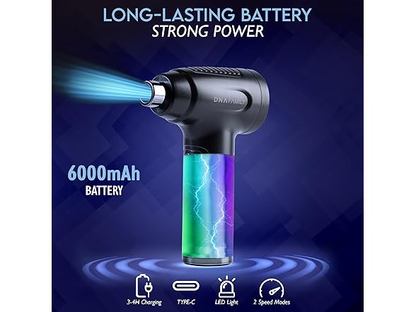 DNA FAMILY Air Duster Vacuum Cleaner