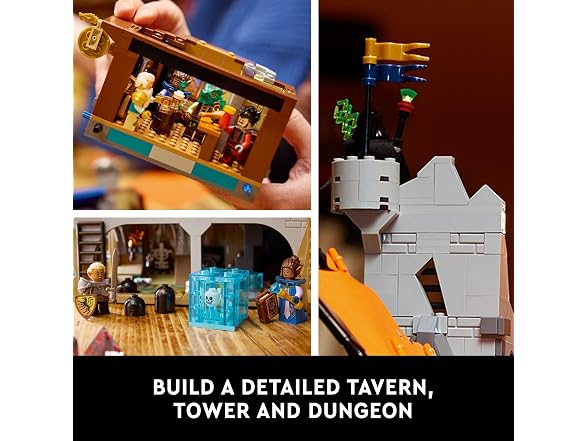 LEGO D&D Red Dragon’s Tale 21348