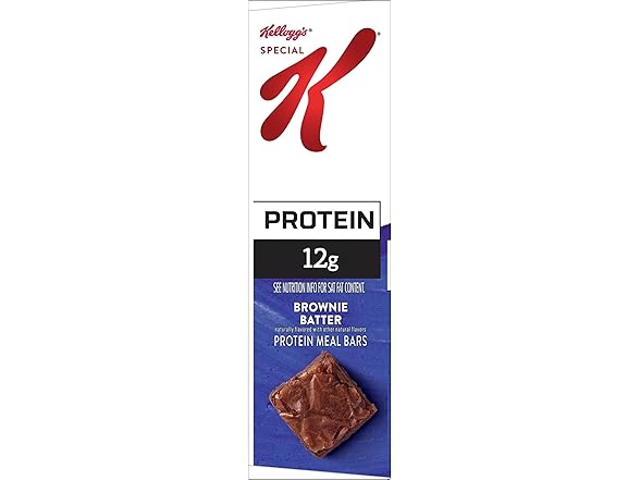 Special K Protein Bars Brownie, 6ct