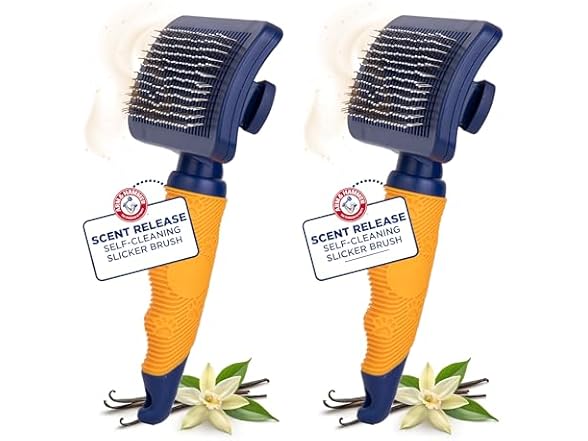 Arm & Hammer Deodorizing Slicker Brush for Dog