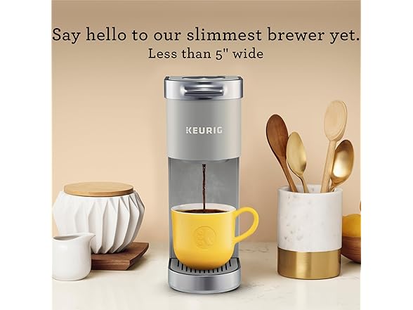 Keurig K-Mini Plus Single Serve K-Cup Pod Coffee Maker, with (Open Box)