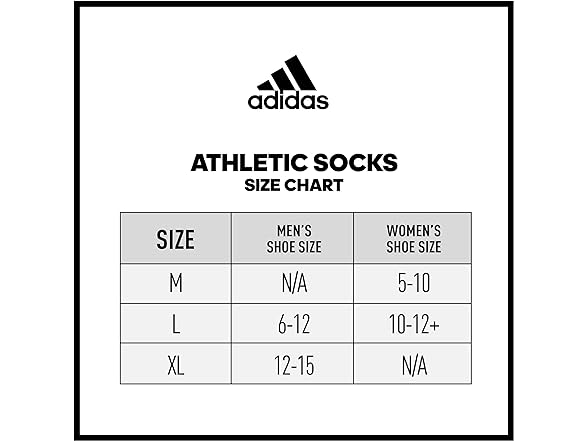 Adidas 3 Pair Cushioned Crew Socks 