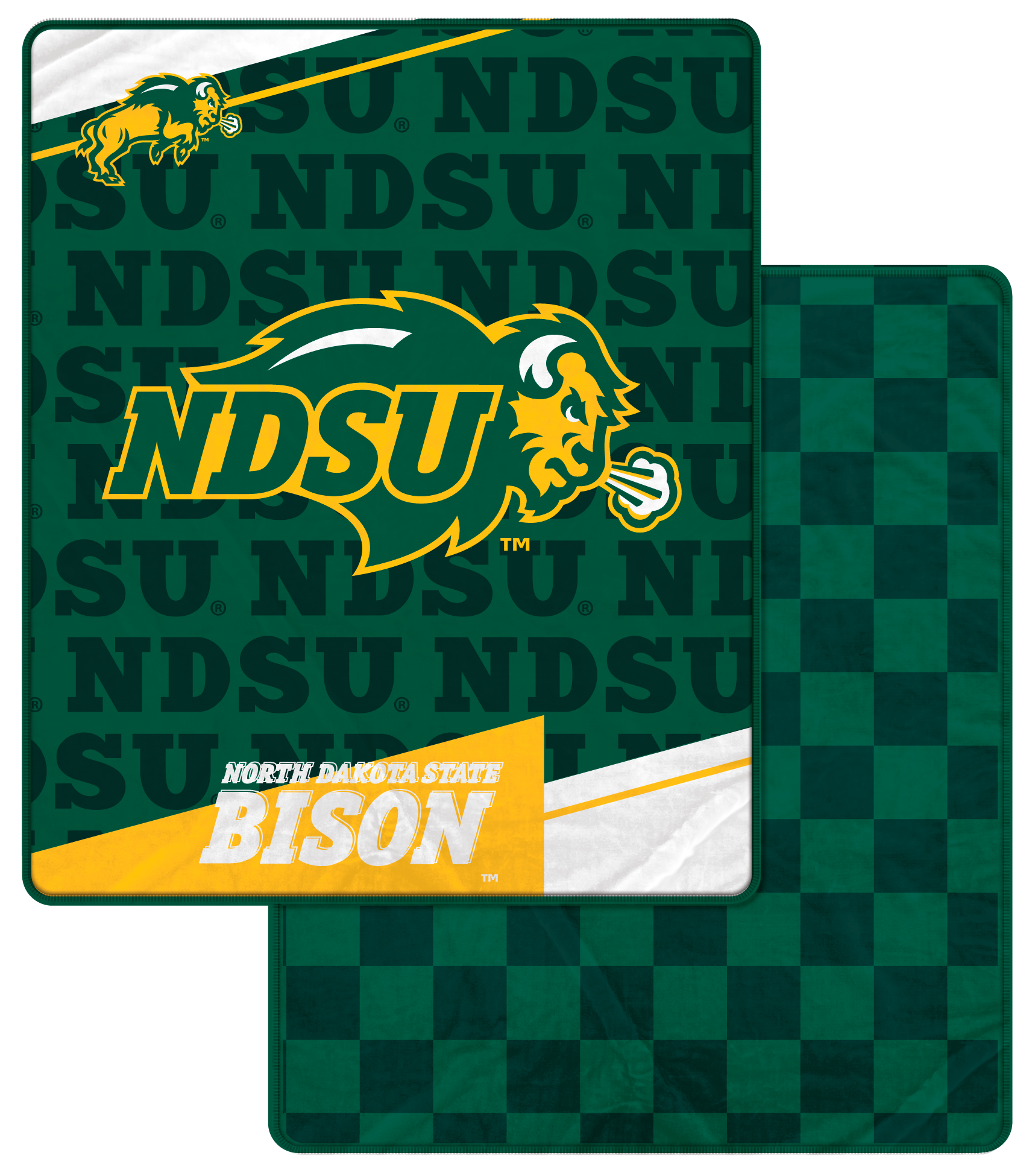 NCAA Checkers Logo Blanket (60 x 70) - Gallery 25