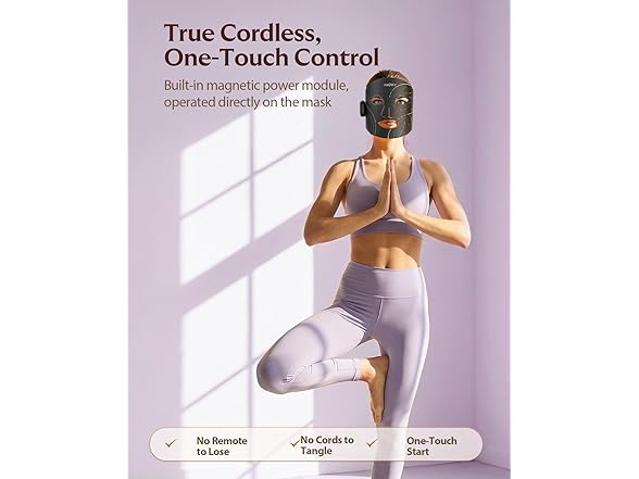 XSSNVV Red Light Therapy Mask