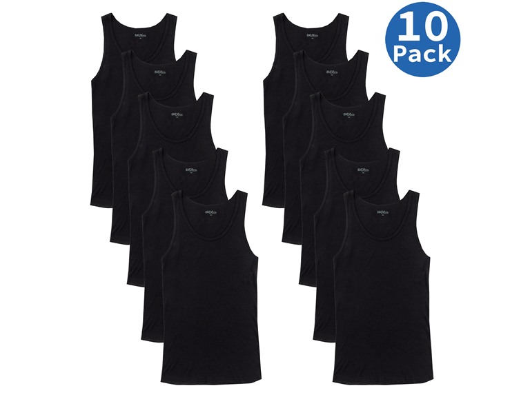 BLU ROCK WC-----(Men's 10-Pack) / MAU-900 / BK-BK / S