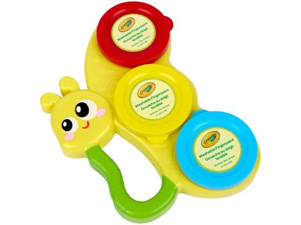 Crayola Butterfly Fingerpaint Pallette (3ct)