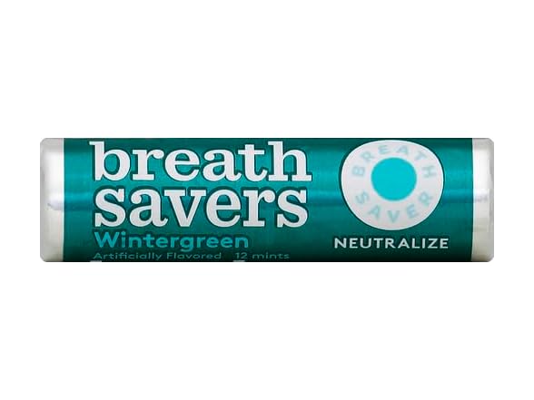 BREATH SAVERS Mints, Wintergreen, 0.75 Ounce