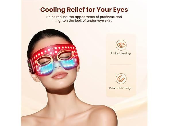 Viconor Red Light Therapy for Eyes Black