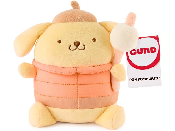 GUND Sanrio Pompompurin 6-Inch Plush Toy