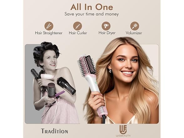 webeauty 110KRPM Blow Dryer Brush 1-Step