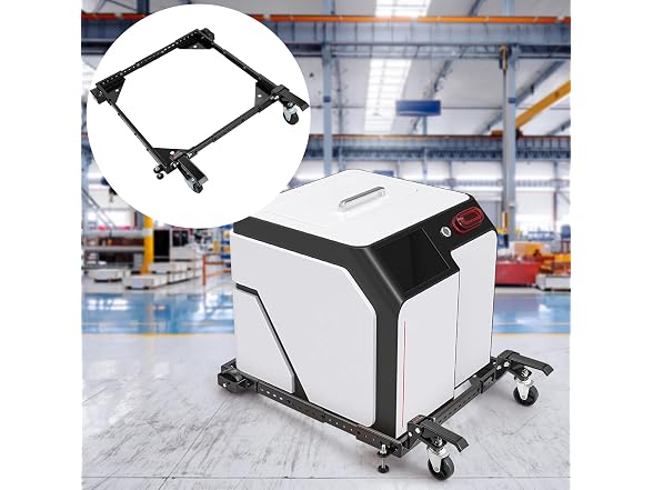 Mobile Base, 700 lbs Weight Capacity, Adjustable