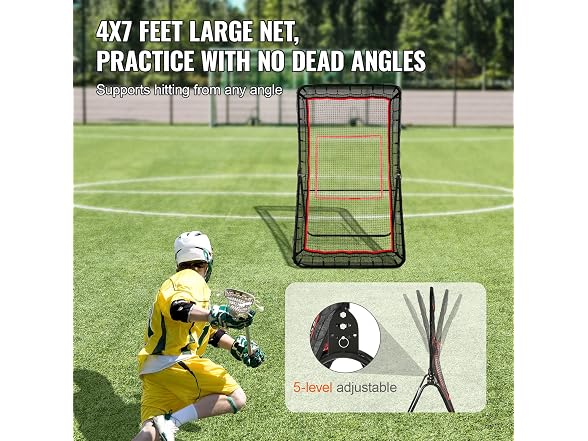 VEVOR Folding Lacrosse Rebounder