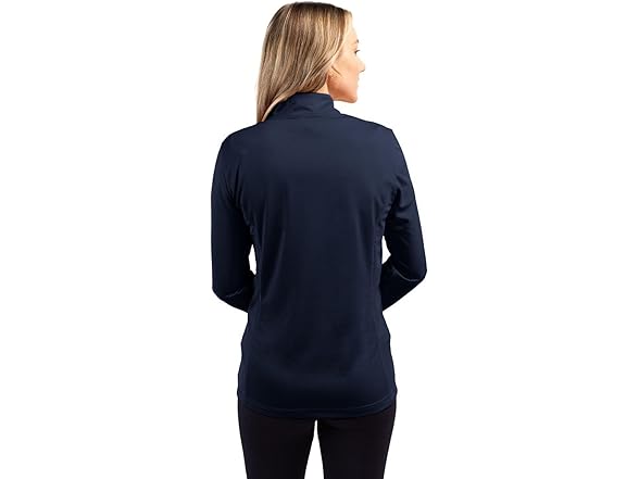 Clique Wmns Navy Half Zip