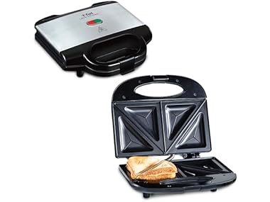 $13.99, Was $37.96, 63% Off! T-fal Compact Sandwich Maker Black dealfomo