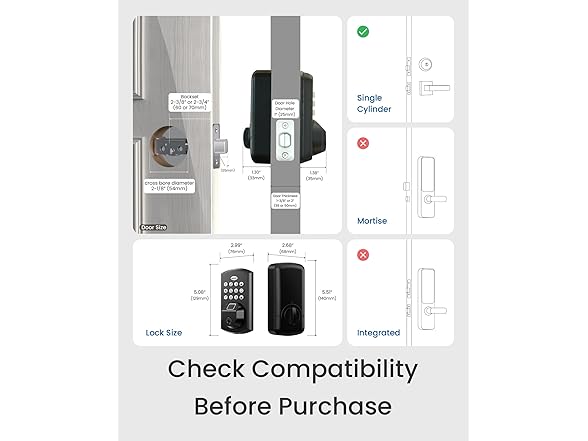 DESLOC A100F Keyless Entry Door Lock