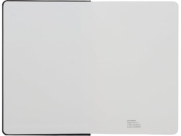 Amazon Basics Executive Blank Notebook