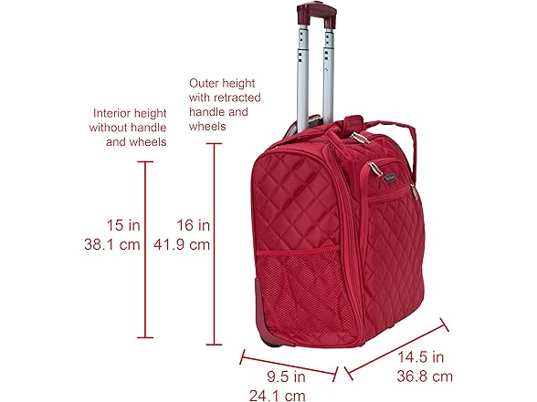 Rockland Underseater Luggage Carry-On 15"