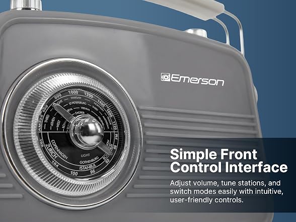 Emerson EAS-3009 Retro BT Speaker Cream