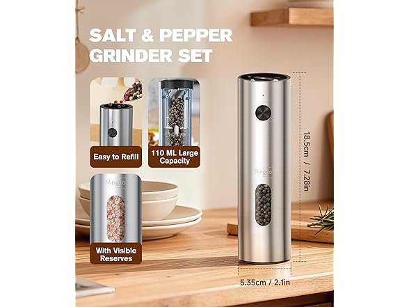 Pepper and Salt Grinder Set