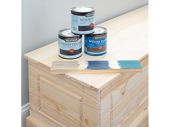 Linon Harris Unfinished Wood Backless Nook