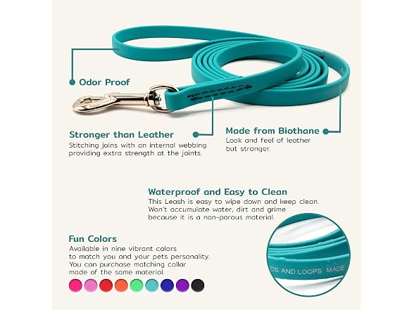 GROOMERSPRO Jelly Pet Leash l Waterproof and Easy