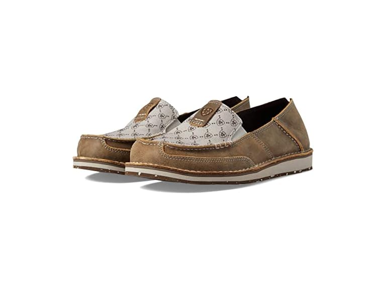 Ariat Womens Cruiser Brown Bomber/Ariat Logo 9.5