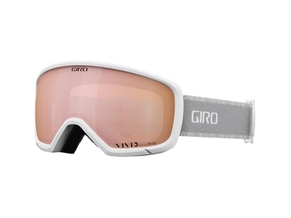 White/Grey Chute Strap with VIVID Rose Gold Lens