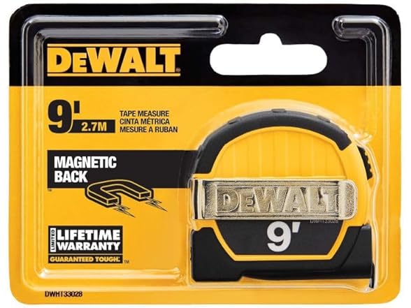 Black & Decker DWHT33028 9' Magnetic Tape Measure