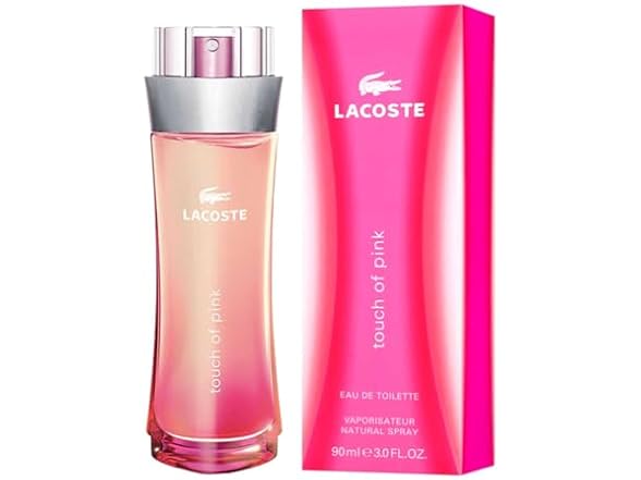 Lacoste Touch of Pink EDT Spray 3oz W