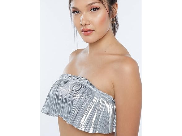 Savage Women's Bra Silver (XL)