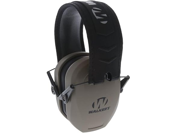 Walker's Razor Slim Passive Earmuff - Earth
