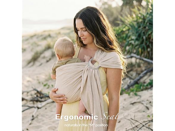 Shiaon Baby Ring Wrap Carrier Newborn