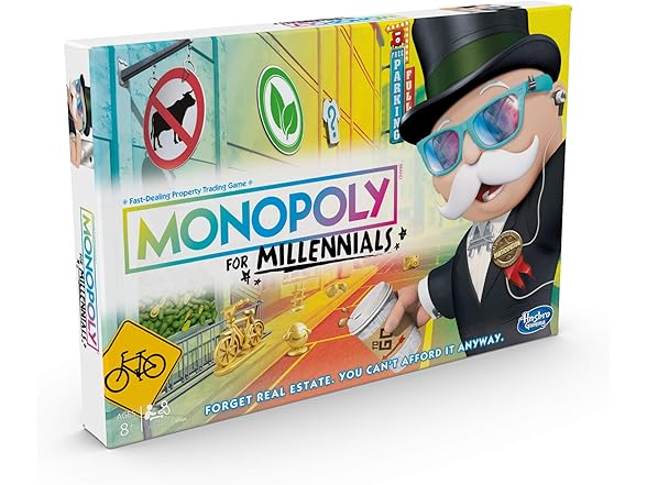 Hasbro Gaming Monopoly for Millennials