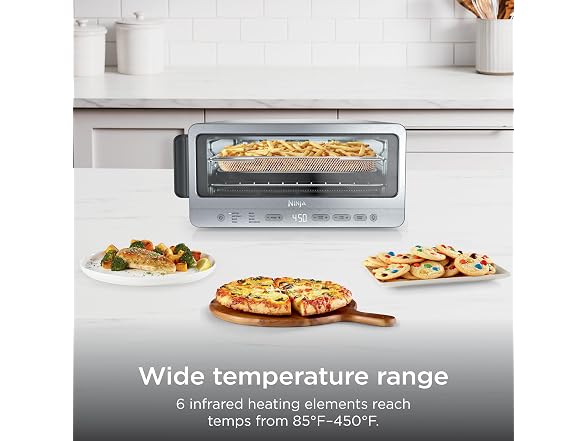Ninja Flip Toaster Oven & Air Fryer, 8-in-1, S&D