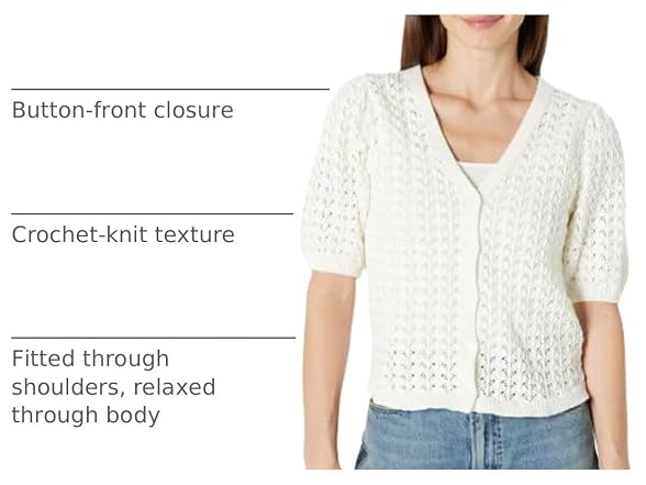 Amazon Essentials Women Relaxed-fit Cardigan