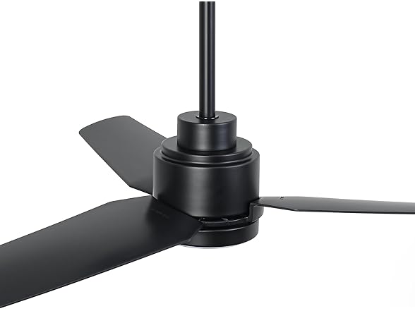 Parrot Uncle VZA01A116BK 42 Inch Black Ceiling Fan