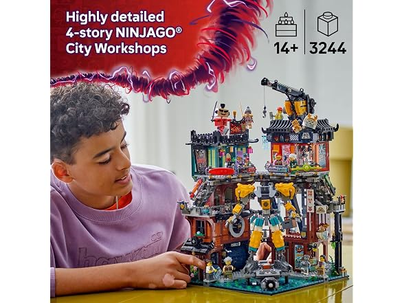 LEGO 71837 NINJAGO City Workshops